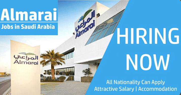 Almarai Careers 2022 | Almarai Saudi Arabia Job Vacancy