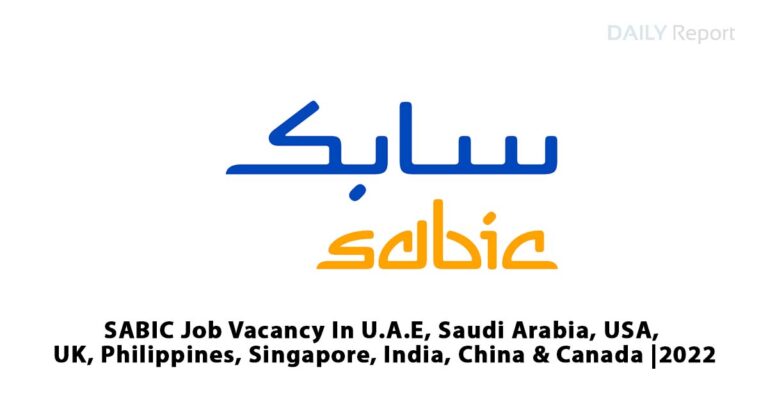 Jobs in KSA – SABIC Careers 2022