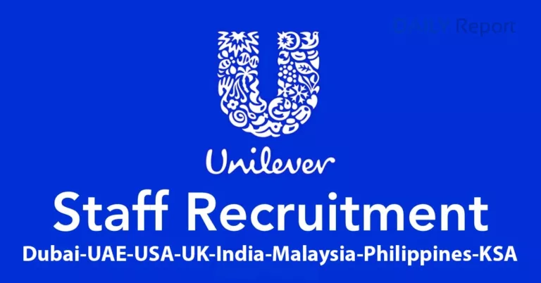 Unilever Jobs Dubai-UAE-USA-UK-India-Malaysia-Philippines-KSA 2023