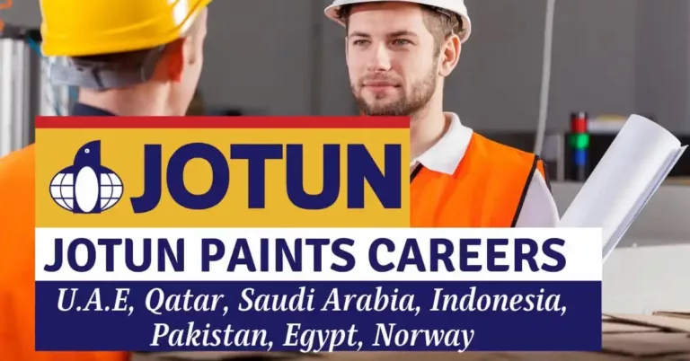 Jotun Paints Careers | Jotun Jobs UAE-Qatar-KSA-Oman-Egypt-USA-Europe 2023