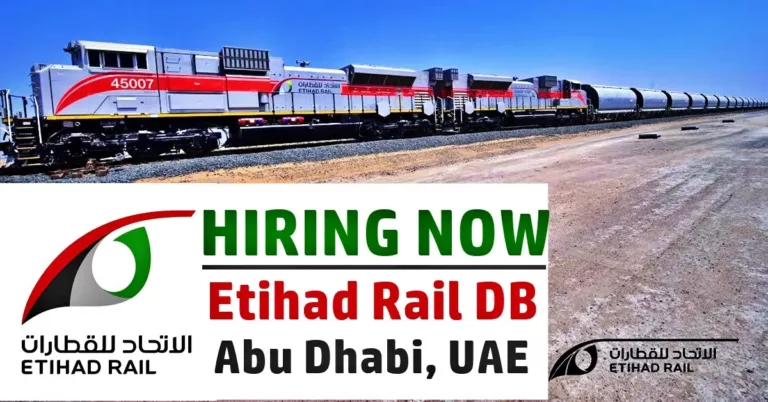 Etihad Rail DB Job Vacancies Abu Dhabi | UAE 2023