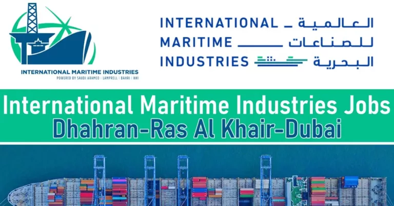 International Maritime Industries Saudi Arabia Jobs | IMI Saudi Jobs | 100 Jobs