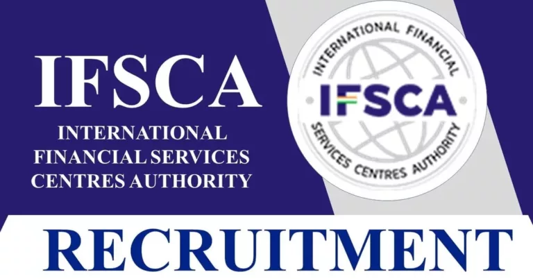 കേന്ദ്ര സര്‍ക്കാര്‍ IFSCA യില്‍ സ്ഥിര ജോലി നേടാം |IFSCA Recruitment 2023