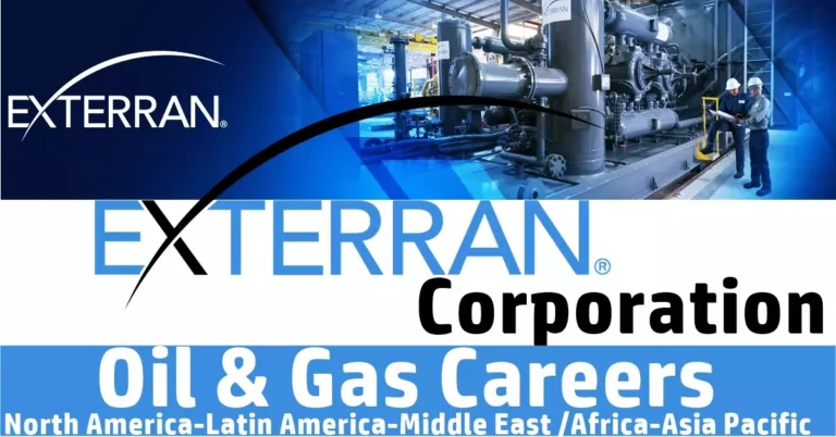 Exterran Jobs UAE-Oman-Houston-Canada-Iraq-India 2023
