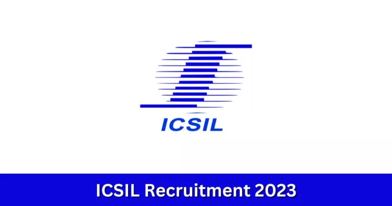 പത്താം ക്ലാസ്സ്‌ ഉള്ളവര്‍ക്ക് ലാബ് ഹെല്‍പ്പര്‍ ആവാം – ICSIL Recruitment 2023