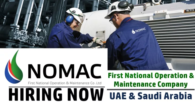 NOMAC Jobs & Careers UAE-Saudi Arabia-Oman 2023