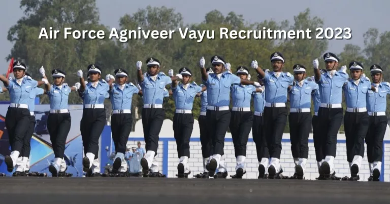 പ്ലസ്ടു ഉള്ളവര്‍ക്ക് 3500 ഒഴിവുകള്‍ – Air Force Agniveer Vayu Recruitment 2023