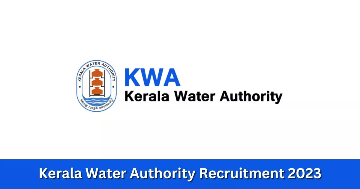 Kerala Water Authority Recruitment 2023