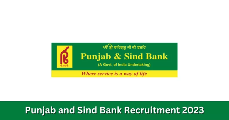 40000 രൂപ ശമ്പളത്തില്‍ ബാങ്ക് ജോലി നേടാം – Punjab and Sind Bank Recruitment 2023