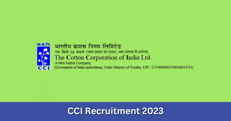 കേന്ദ്ര സര്‍ക്കാര്‍ സ്ഥാപനത്തില്‍ സ്ഥിര ജോലി നേടാം – CCI Recruitment 2023