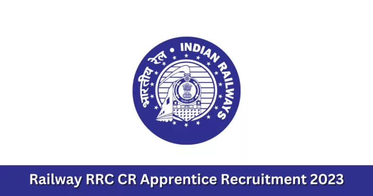 റെയില്‍വേയില്‍ അവസരം 2409 ഒഴിവുകള്‍ – Railway RRC CR Apprentice Recruitment 2023