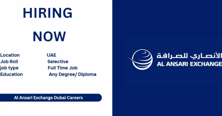 Al Ansari Exchange Careers Dubai-Abu Dhabi-Sharjah-UAE 2023