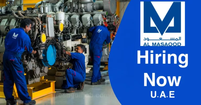 Al Masaood Job Vacancies 2024 | Al Masaood Careers Abu Dhabi – UAE