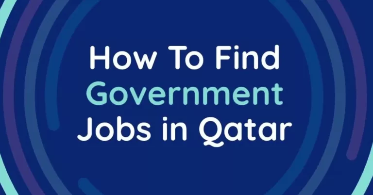 Government Jobs in Qatar | Qatar Government Jobs 2023